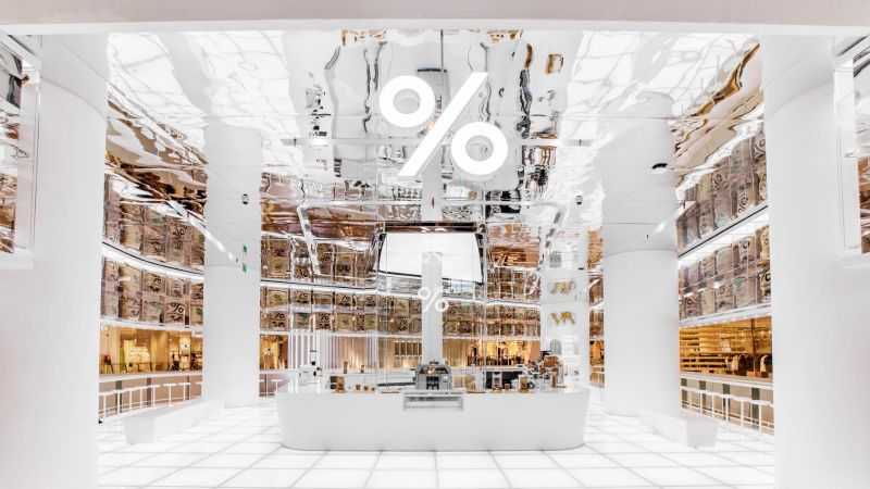 % arabica chi nhánh tại Thái Lan